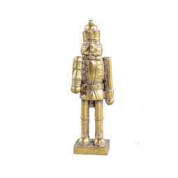 PTMD Deco Object Xmas Renix - 4x3x12 cm - Polyester - Xmas Renix Poly Nutcracker Soldier Statue Outf