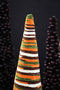 PTMD Decoratieve Kerstboom Silvioe - 14x14x50 cm - Schuim - Oranje