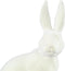 PTMD Decoratieve Object Konijn Agneta - 19x12x27 cm - Polyester - Wit