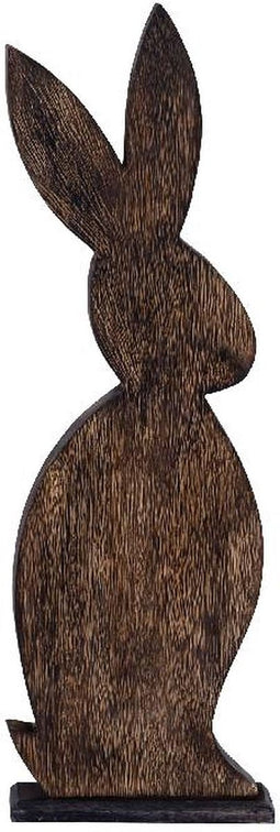 PTMD Decoratieve Standbeeld Kiristi - 23x5x62 cm - Hout - Bruin