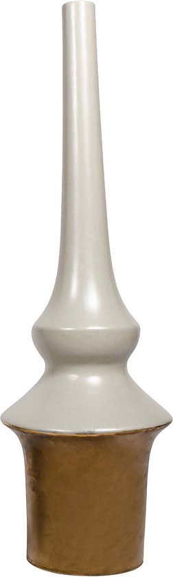 PTMD Diani Vaas - H100 x Ø30 cm - Keramiek - Beige