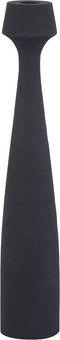 PTMD Dieu Black Casted Alu Candleholder Hourglass L