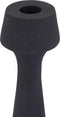 PTMD Dieu Black Casted Alu Candleholder Hourglass S