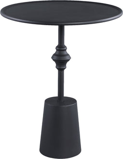 PTMD Dinja Black Iron Sidetable Minimal Chic Round