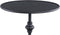 PTMD Dinja Black Iron Sidetable Minimal Chic Round