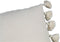 PTMD Dolly Cream Cushion With Tassels Square