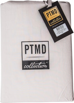 PTMD Duvet Cover Cotton Taupe 200x220