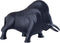PTMD Ebeny Black Casted Alu Bull Statue Matt L
