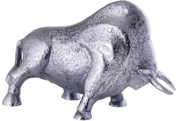 PTMD Ebeny Black Nickel Casted Alu Bull Statue L