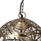 PTMD Edith Brass Iron Hanging Lamp Zigzag Ball