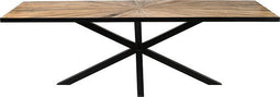 PTMD Eettafel Cleme Elm Bruin/Zwart
