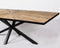 PTMD Eettafel Cleme Elm Bruin/Zwart