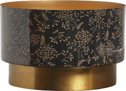 PTMD Elora Ronde Plantenbak - H23 x Ø35,5 cm - Ijzer - Goud