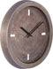 PTMD Endor Gold Alu Clock With Cutout Dashes Round