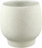 PTMD Evelynn White Round Cement Pot On Base XXL