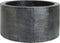 PTMD Eviee Black Brushed Alu Sheet Pot Round SV2