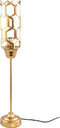 PTMD Exar Vloerlamp - 15 x 15 x 86 cm - Ijzer - Goud