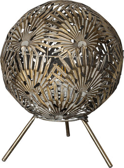 PTMD Fallon Bal Tafellamp - 30 x 30 x 40 cm - Metaal - Goud