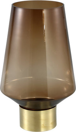 PTMD Faya Brown Glass Vase S