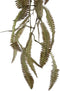 PTMD Fern Plant Hangende Varen Kunsttak - 80 x 48 x 99cm - Groen/bruin