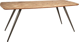 PTMD Fieron Natural acaia wooden diningtable oval 200cm