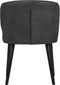 PTMD Fiori Anthracite terra leather dining chair