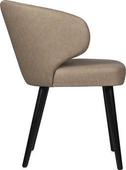 PTMD Fiori Sand Mio Vegan Leather Dining Chair