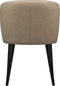 PTMD Fiori Sand Mio Vegan Leather Dining Chair