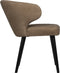 PTMD Fiori Taupe terra leather dining chair