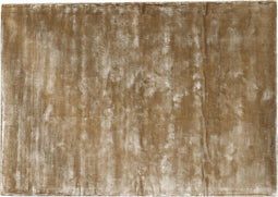 PTMD Flavia Rechthoekig Tapijt - 160 x 230 x 1 cm - Viscose - Bruin