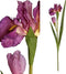 PTMD Garden Bloem Iris Kunsttak - 70 x 21 x 95 cm - Donker roze