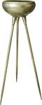 PTMD Genesis Brass Metal Planter 3 Feet Round High L