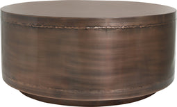 PTMD Georgy Copper Iron Side Table Round SV2