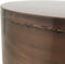 PTMD Georgy Copper Iron Side Table Round SV2