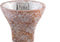 PTMD Githa Ronde Bloempot - H9 x Ø12 cm - Cement - Roze