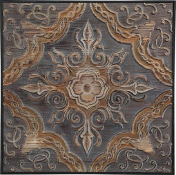 PTMD Gravity Vierkant Wandpaneel - 60 x 3 x 60 cm - Rood