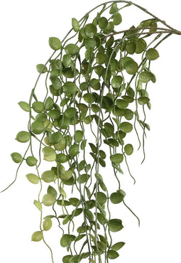 PTMD Hangende Bladeren Kunsttak - 96x23x110 cm - Kunststof - Groen