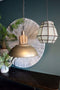PTMD Hanglamp Iron Design-glas diameter 30 cm