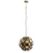 PTMD Hanglamp Lovis - 45x45x48 cm - Metaal - Goud