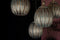 PTMD Hanglamp Mellis - 32x32x46 cm - Ijzer - Goud