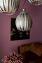 PTMD Hanglamp Mellis - 32x32x46 cm - Ijzer - Goud