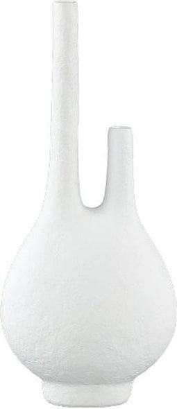 PTMD Hann Vaas - 16 x 11 x 38 cm - Poly - Wit