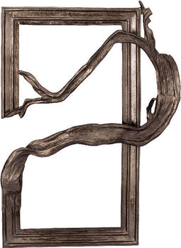 PTMD Heleena Black Alu Wall Panel Rectangle