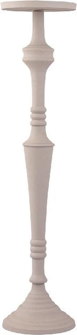 PTMD Helen Beige Alu Candle Holder Powder Coated S