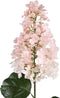 PTMD Hydrangea Flower Pink Cone Hydrangea Stem