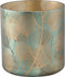 PTMD Iffy Gold Glass Stormlight Eucalyptus Leafs Round S