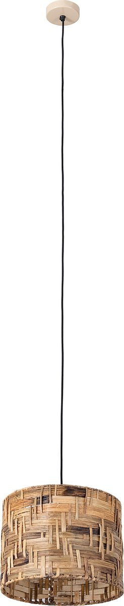 PTMD Jaden Natural Woven Seagrass Hanging Lamp RoundSV4