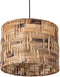 PTMD Jaden Natural Woven Seagrass Hanging Lamp RoundSV4