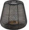 PTMD Jaden Windlicht - 33 x 33 x 31 cm - Ijzer - Zwart