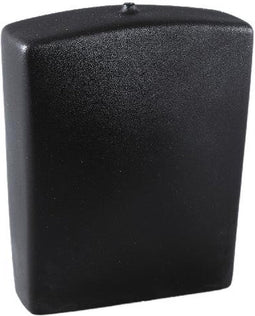 PTMD Janettee Black Rectangle Shaped Ceramic Bottle S